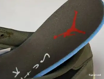 Hyperoad Jordan Air Travis Scott OLIVE OG BLACK x Low 1 0703